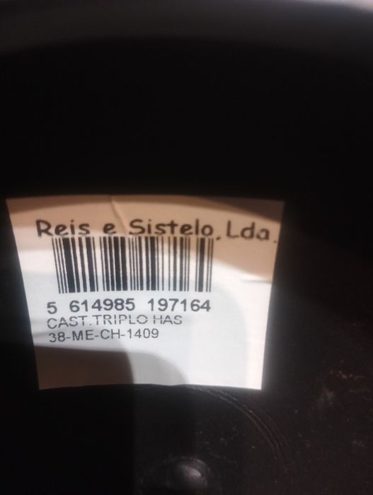 Conjunto três castiçais
