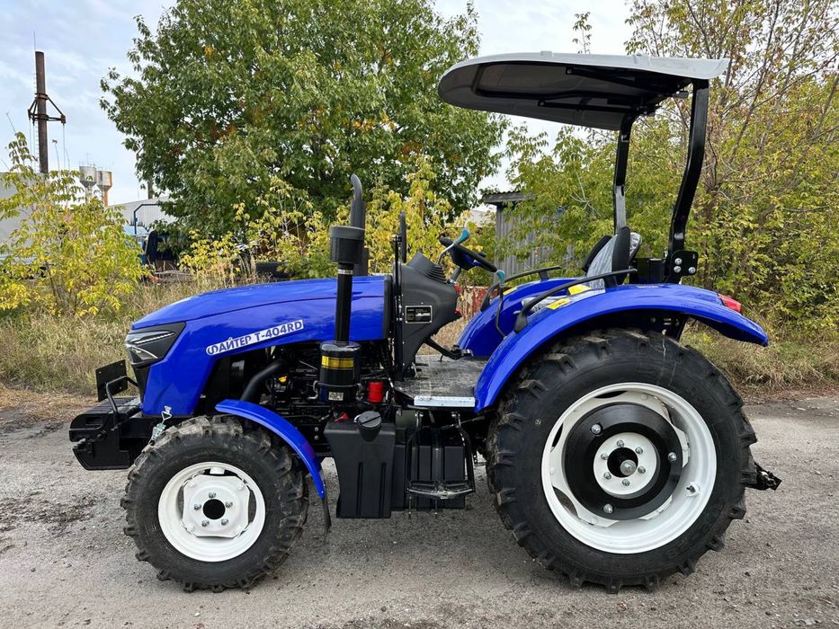 Мінітрактор Файтер TY 404 RD (з козирком+ сережка задньої навіски)