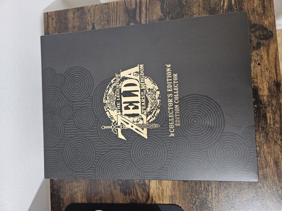 Zelda Tears of Kigdom Edição Colecionador