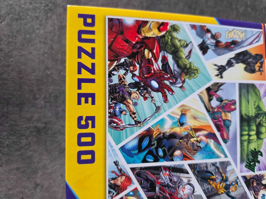 Nowe puzzle 500 części Avengers