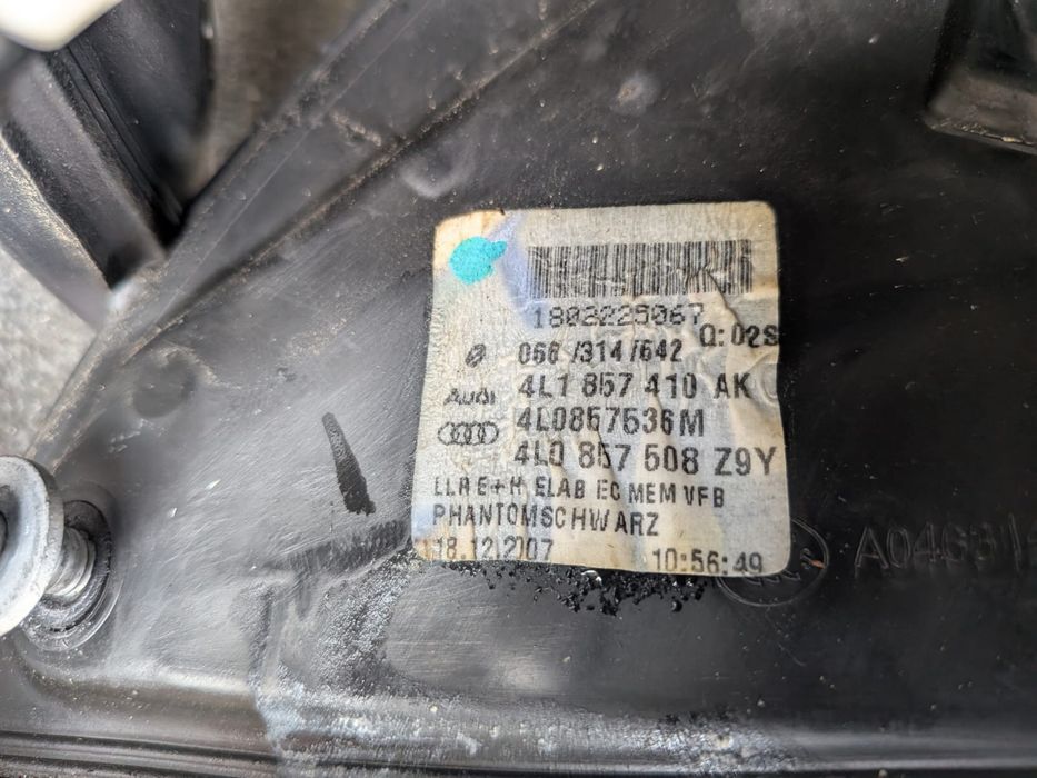 Lusterka Audi Q7  14 pin