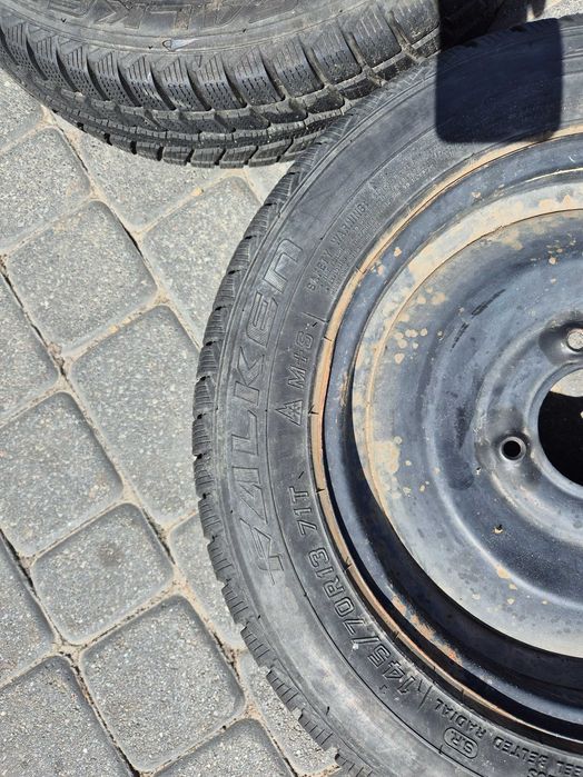 felgi koła komplet stalowe aixam microcar 13 " 4x14,3