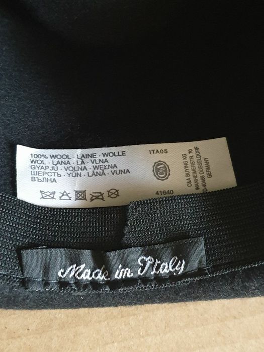 Шляпа Италия 100 шерсть