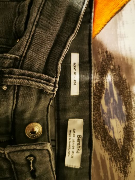 Calças Bershka cinza