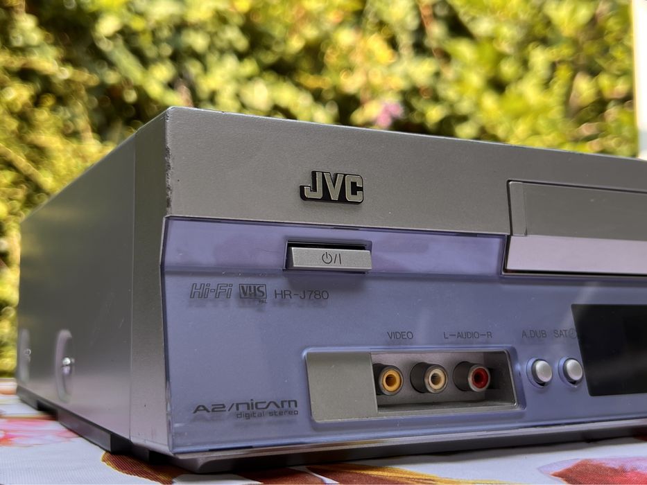 JVC HR-J780 |SPRAWNY| Retro odtwarzacz kaset VHS Magnetowid Hifi Show View Review VCR/Sony SLV