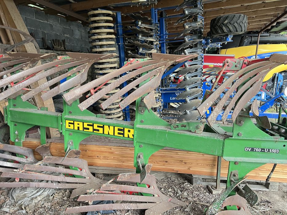 Pług Gassner 4-skibowy(Lemken, Kuhn, Unia, Kverneland, Rabe Werk)
