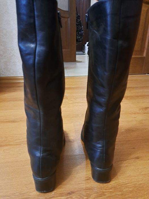 Шкіряні зимові чоботи Rieker