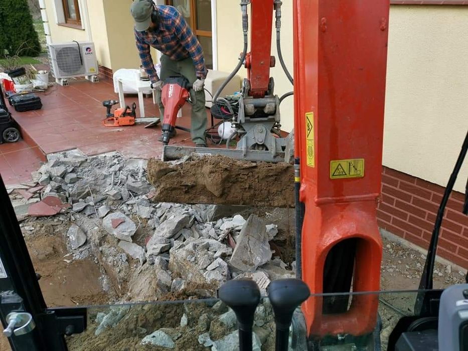 Wyburzenia, rozbiurki, wywóz gruzu