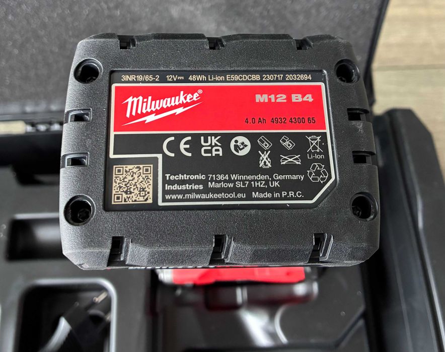 Chave de Impacto 1/2″ 12V MILWAUKEE M12 FIWF12-422X