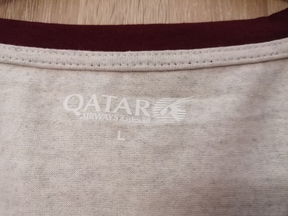 T-shirt em algodão tam L dos jogos Fifa World Cup 2022,  Qatar Airways