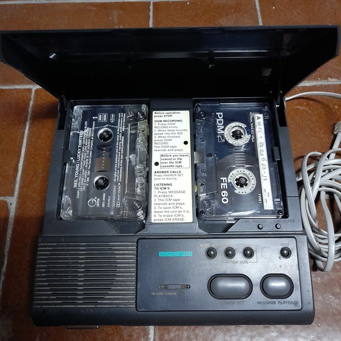 Gravador de chamadas sanyo TAS34