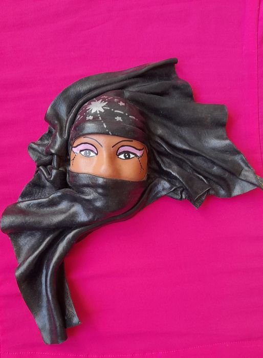 Maska - skóra naturalna