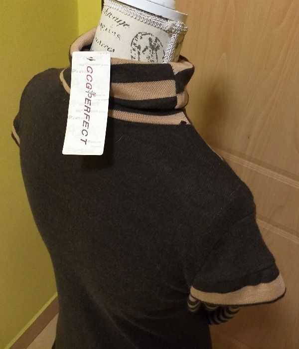 Tunika sweter golf brązowo-kawowe katana M/L CCG Perfect       W.Br.V.