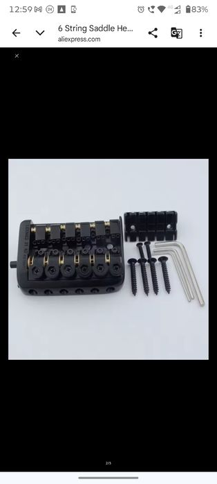 Гітарний бридж для безголової гітари