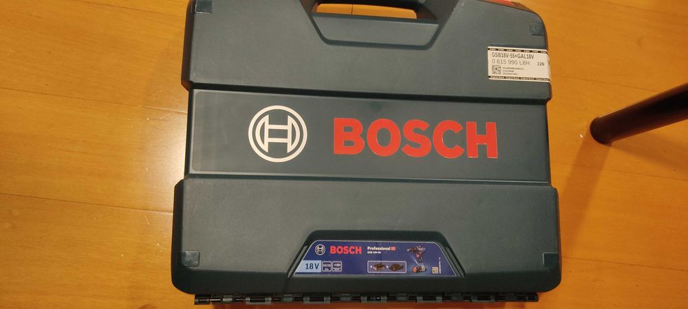 Barbequim e aspirador Bosch a Bateria