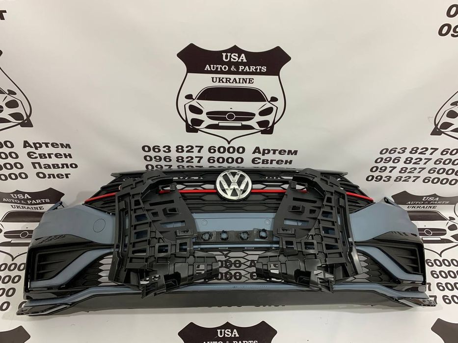 VOLKSWAGEN JETTA Бампер передний в сборе GLI 2019 2020 2021 Джета