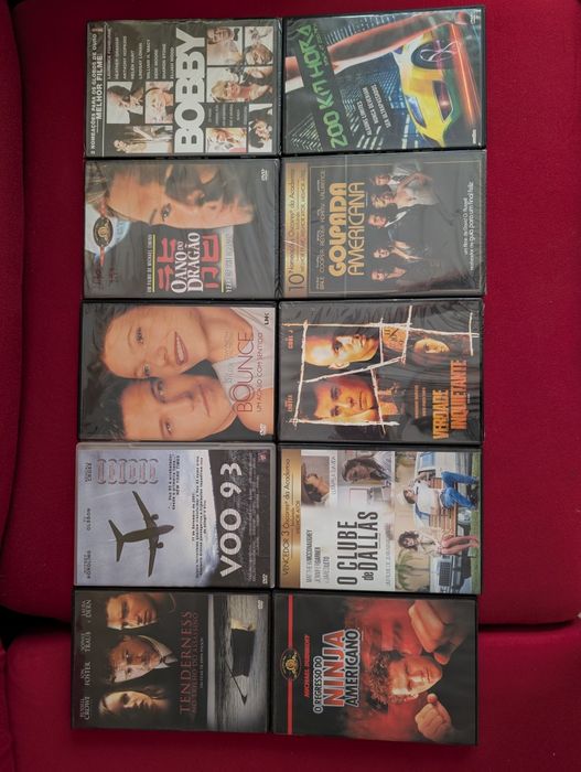 Filmes diversos (venda à unidade)