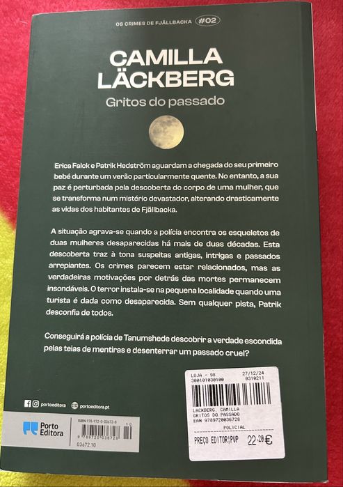Gritos do Passado- Camilla Läckberg