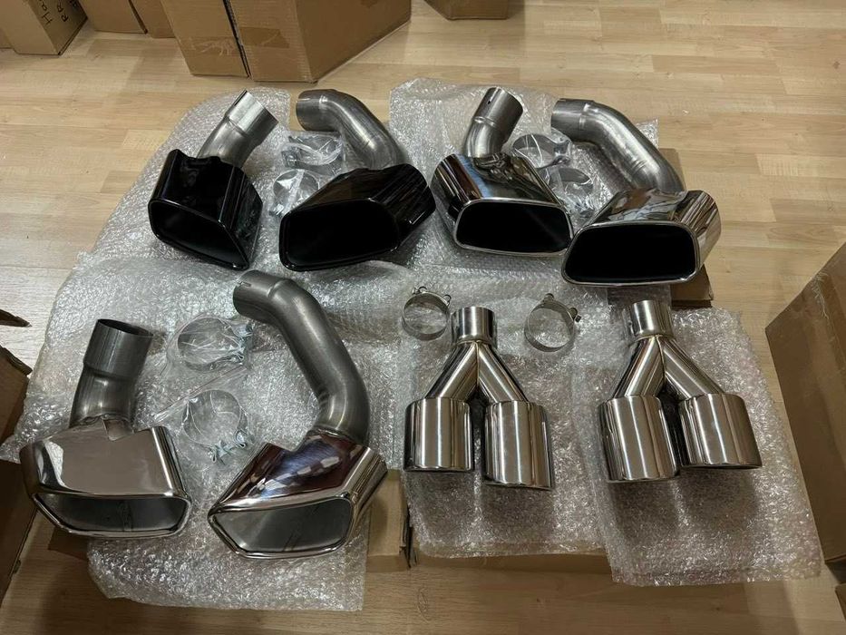 насадки на выхлоп Х5 ф15 насадки бампера х5 накладка ф15 вихлоп Х5 F15