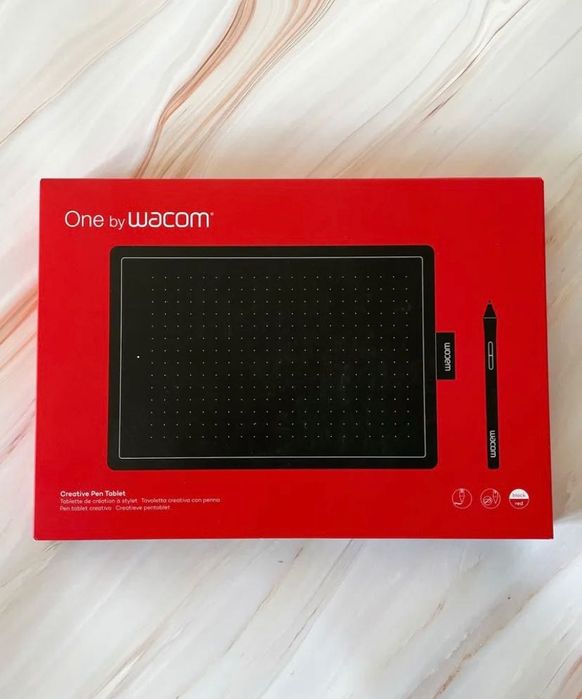 Mesa digitalizadora Wacom, usada uma vez