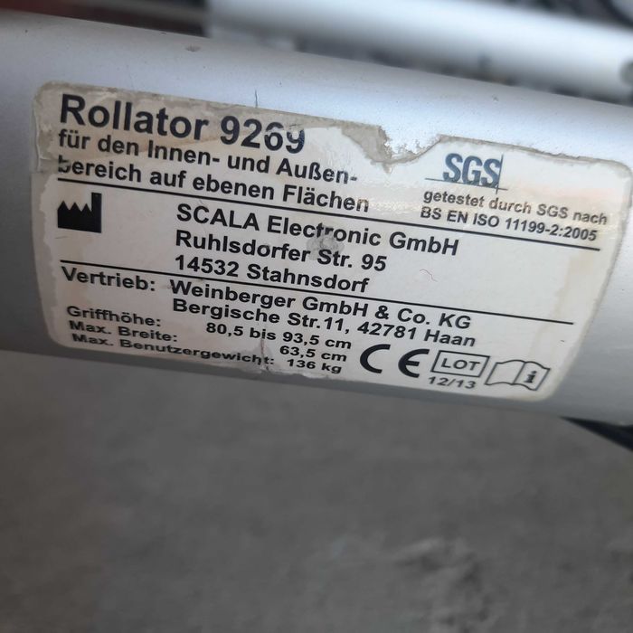 chodzik - balkonik rehabilitacyjny /  609