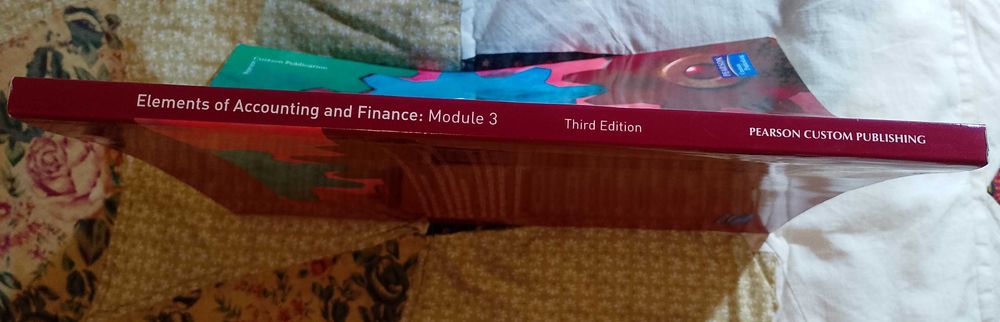 Elements of Accounting and Finance - Module 3: Finance Lent Term64285904258945122