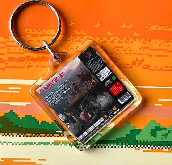 Brelok Red Dead Redemption 2 - mini okładka PS4