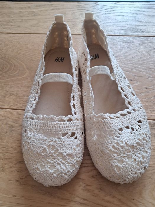 Baleriny espadryle h&m 32