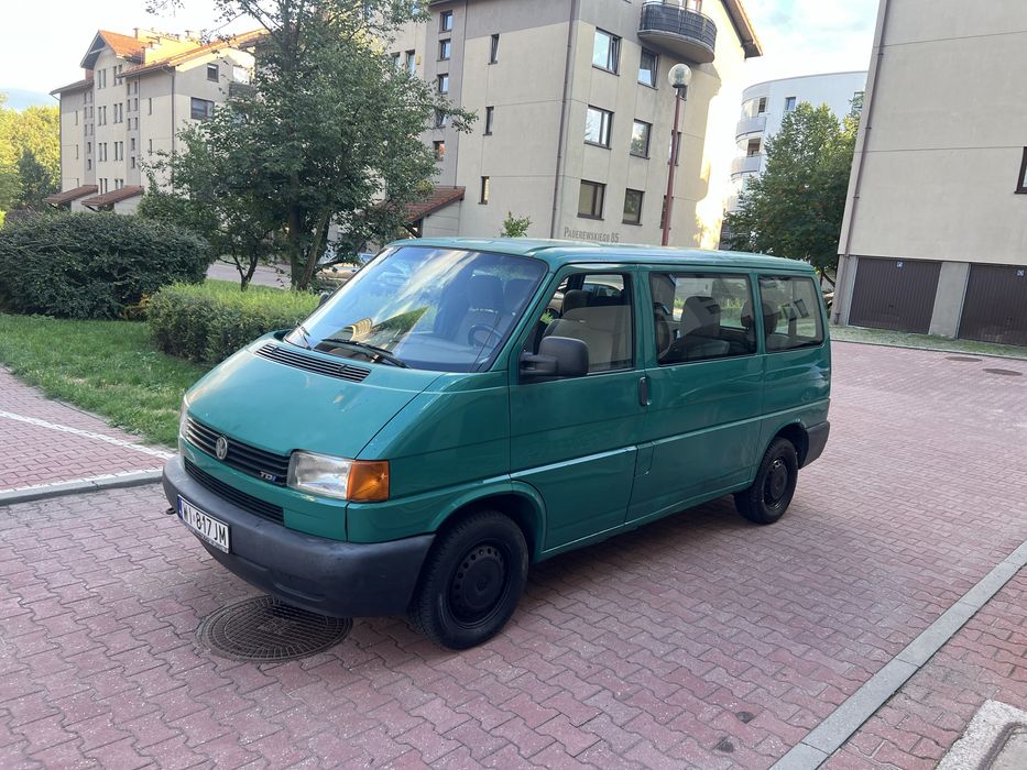Volkswagen transporter T4 Dostawcze 2003 LONG 9 Osobowy 2.5 TDI z Hakiem Okazja!