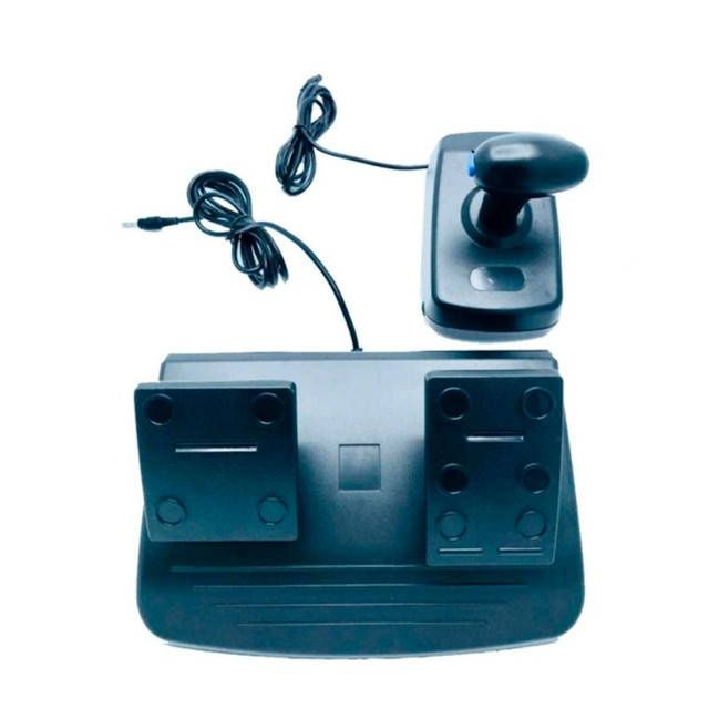 Кермо ігрове з педалями та коробкою передач 4в1 Wireless Multi-Functio