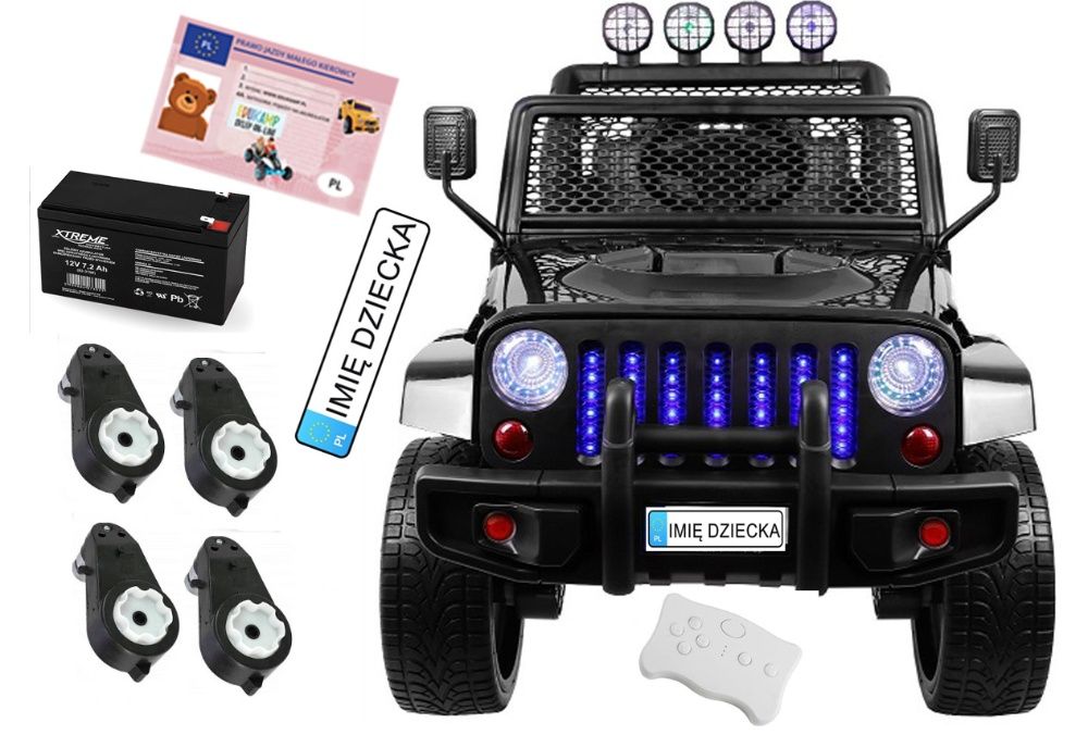 Auto na akumulator 4x4 Raptor drifter 4x45W jeep pilot 2