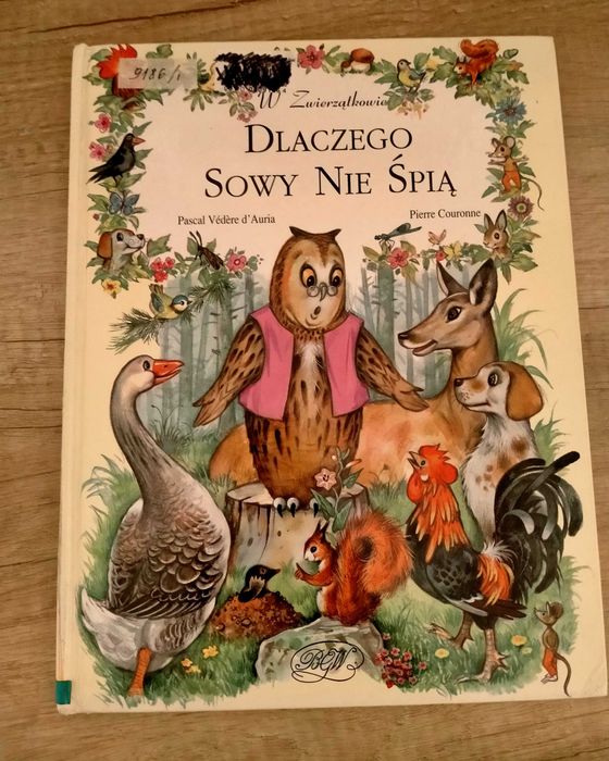 Dlaczego sowy nie śpią- książeczka dla dzieci