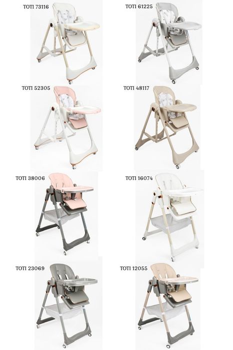 Стільчик для годування Bambi, El Camino, Toti, Momi, Kidwell