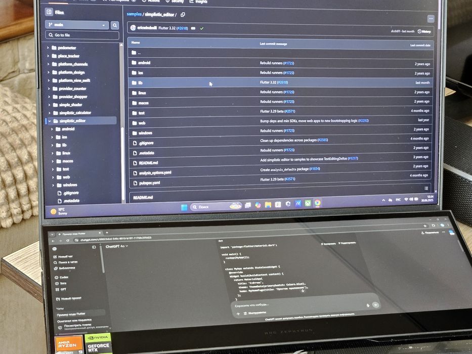 Asus rog zephyrus duo 16 RTX 4090 Ryzen 9 USDT