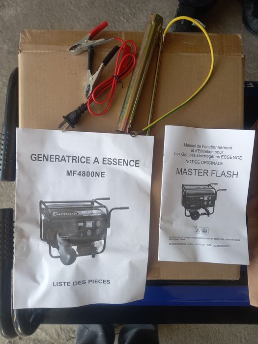 Генератор бензиновий Master Flash MF 4800