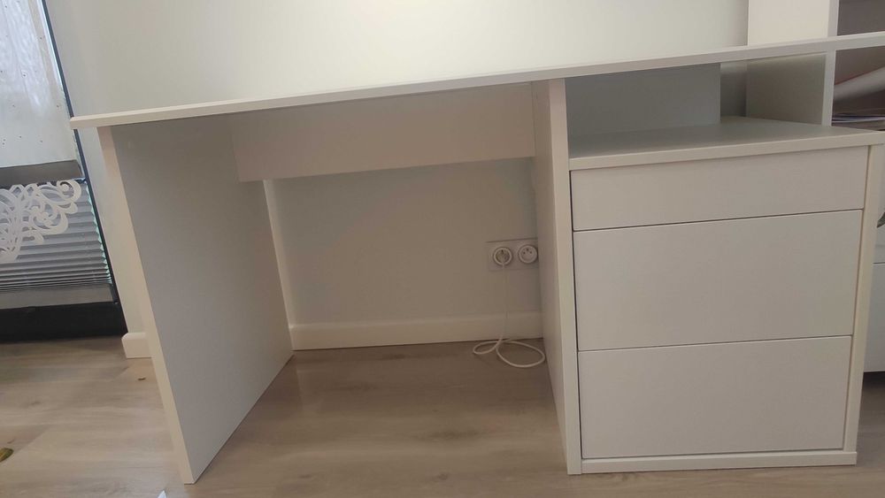 Biurko Młodzieżowe | Meblik | Białe | Stan Jak Nowe