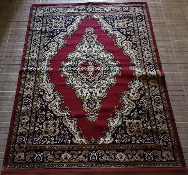 Carpets tons rosa,vermelho e castanho