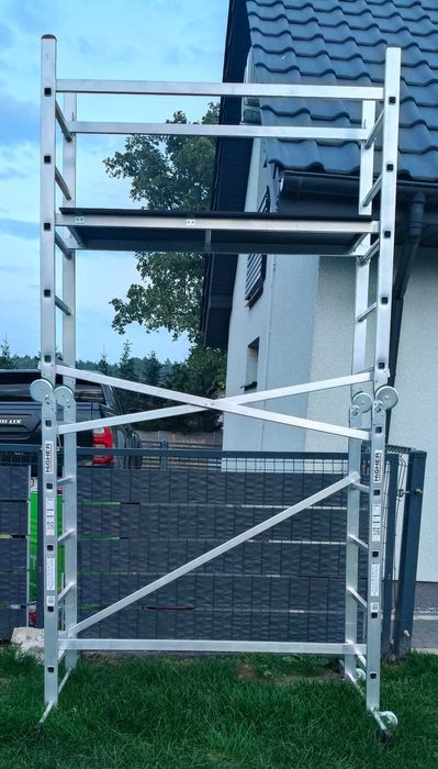 Rusztowanie aluminiowe drabinowe HIGHER DR 2x5 4m 150kg