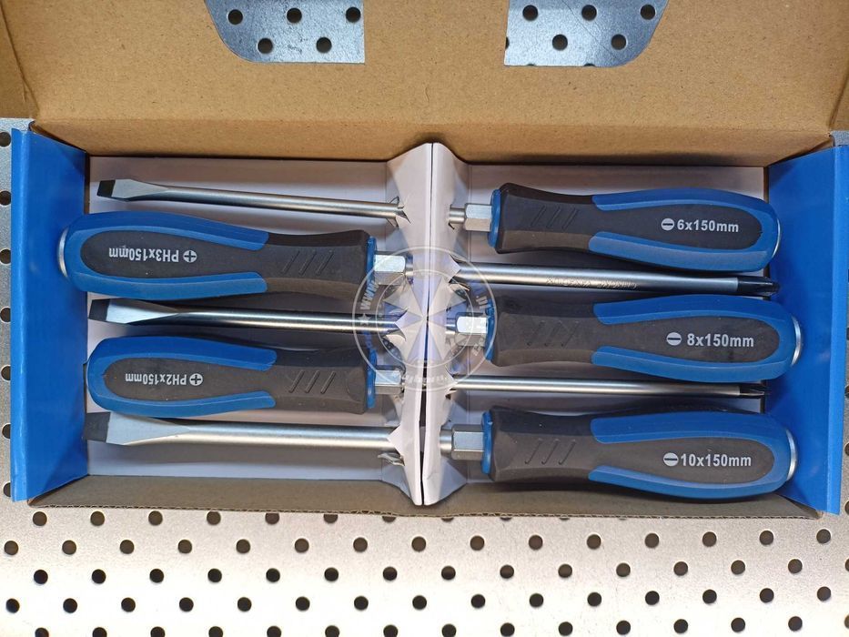 Zestaw wkrętaków do pobijania 150mm 5-el. Cr-V wkrętaki do pobijania