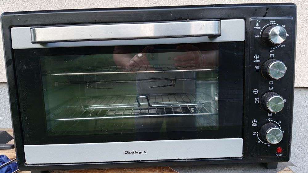 Piekarnik piecyk elektryczny.pieczenie placków ,suszenie grzybów 48L