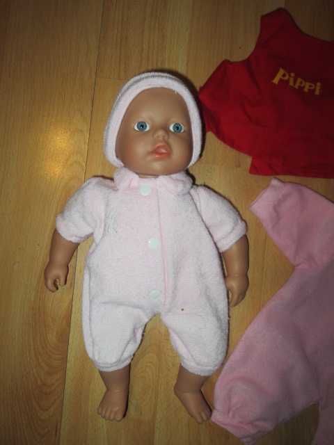 lalka baby born 32 cm z ubrankami