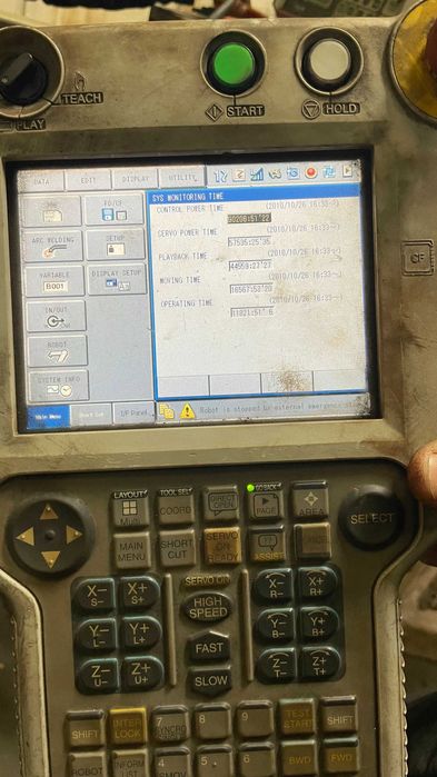 robô Motoman EA1400N controlador NX100 ano 2011