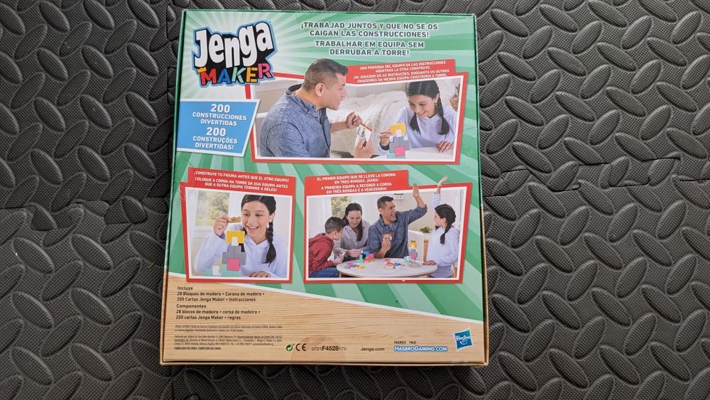 [New] Jenga Maker Game - Hasbro428501098751610884