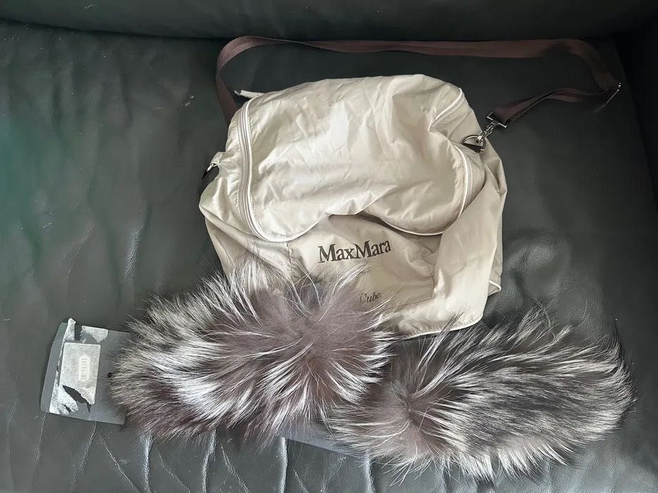 Пуховик пухове пальто Max Mara оригінал гусячий пух