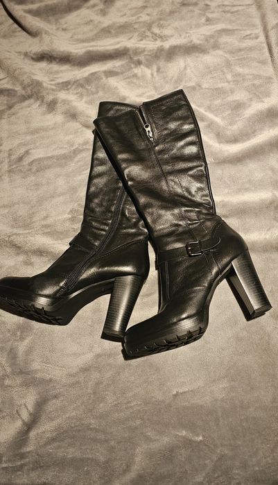 Kozaki 41, skóra, Anna Field