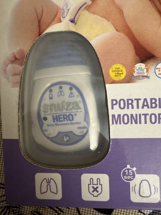 Монітор дихання немовляти snuza hero se  | контроль дихання