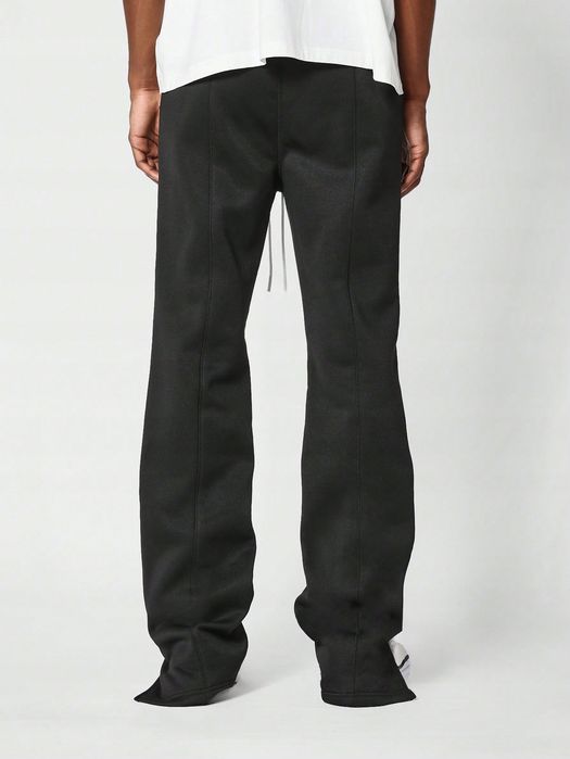 Spodnie Męskie Dresowe Z Nadrukiem Brooklyn Czarne Sumwon Xl