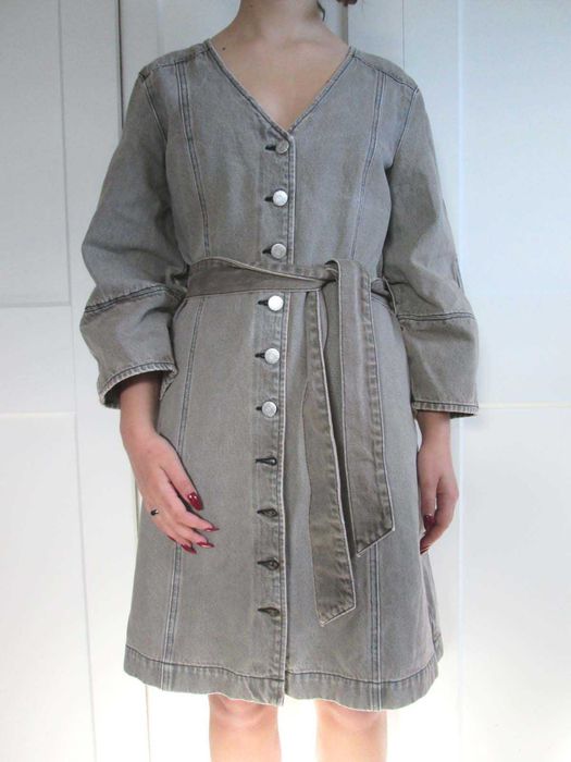 YAS jeansowa sukienka dżins bawełna M 38