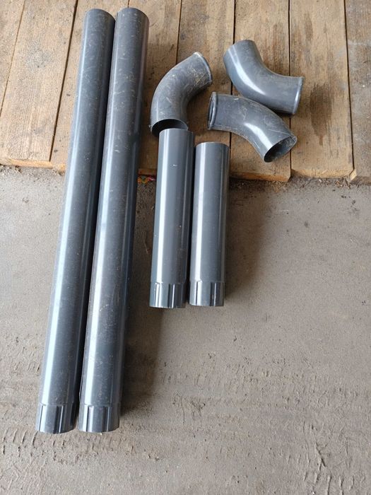 Rura 1m ral7016 i wylewka