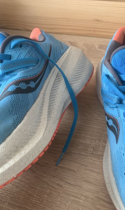 Бігові Кросівки блакитні Saucony Triumph 20 Ocean/Redrock